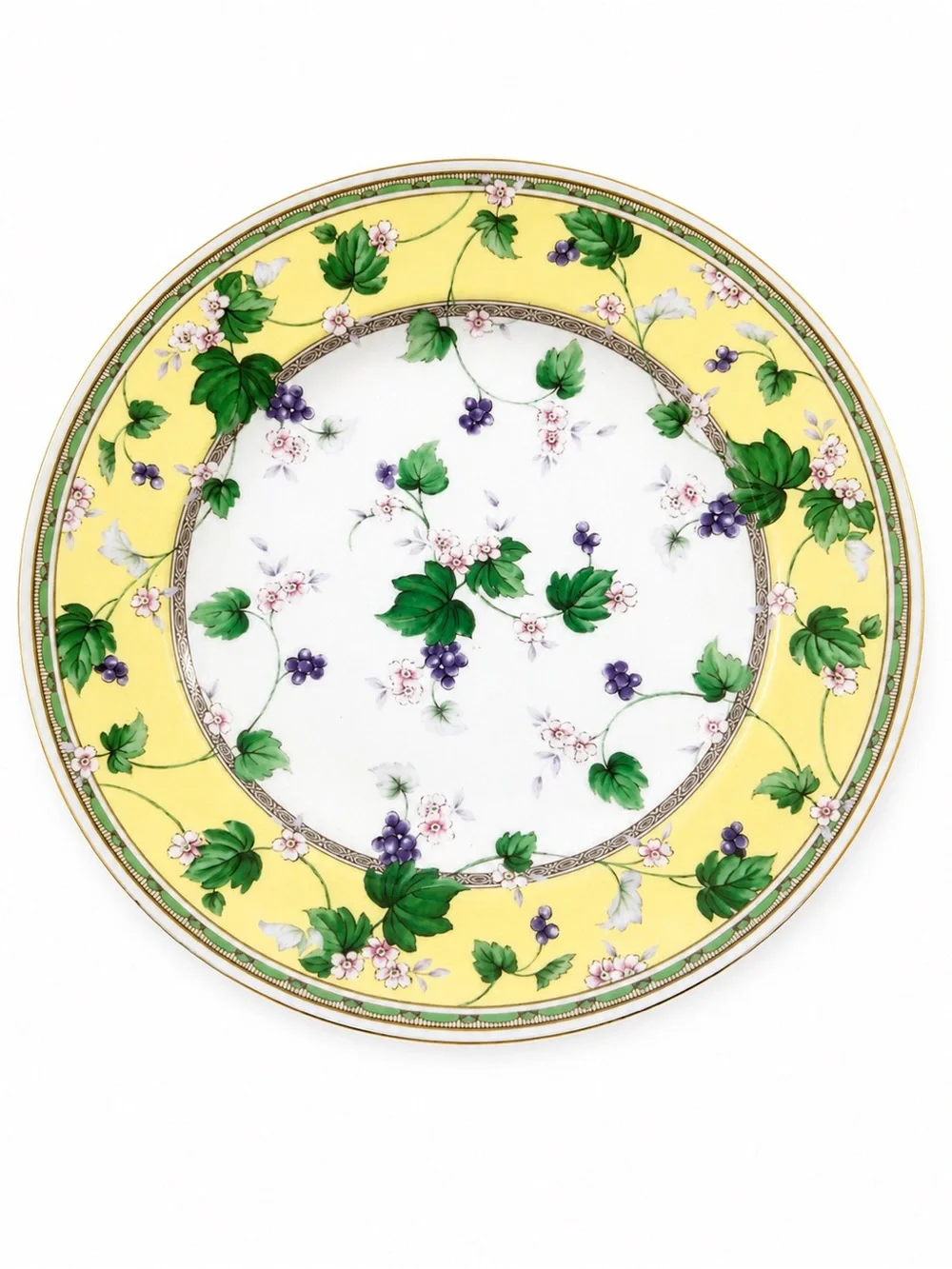 Andrea by Sadek Floral Ivy 11 Inch Decorative Wall Plate